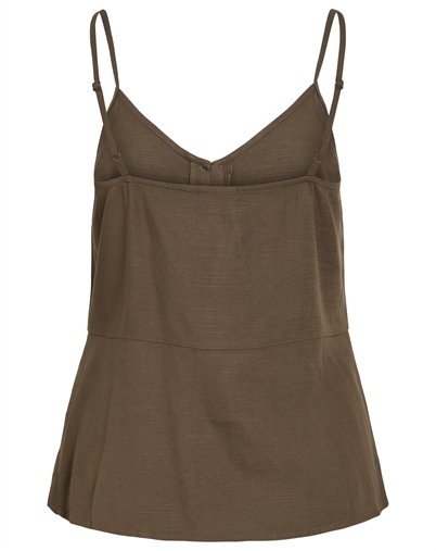 Vila - VIKeta Singlet Top - Slate Black 